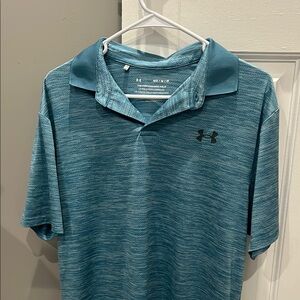 Under Armour Men's Teal Polo Shirt
